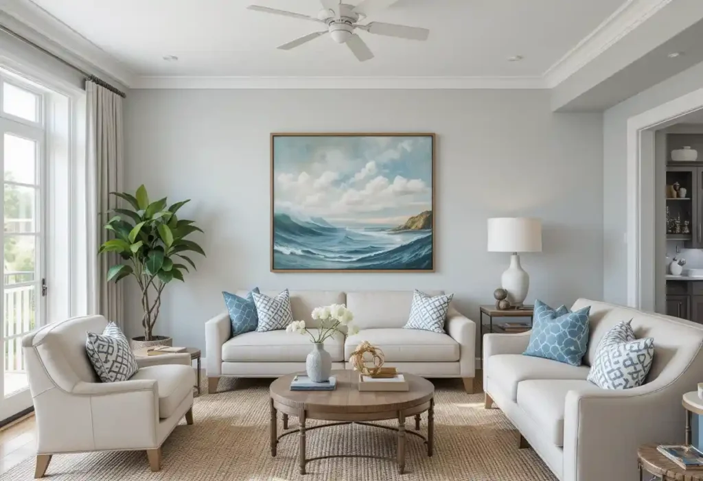 Coastal Wall Art to Set the Mood costal living room ideas