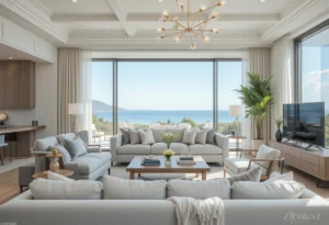 Read more about the article Modern Coastal Living Room Ideas for a Relaxing and Stylish Space 2025