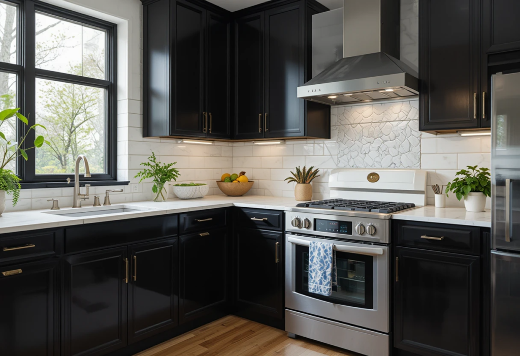 Add Tiles for Quick Beauty, Small Space Kitchen Ideas.