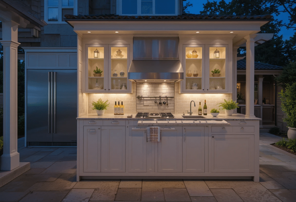 Cabinet Lights for Clear Prep, Stunning Outdoor Kitchen Lighting Ideas To Inspire 2025.