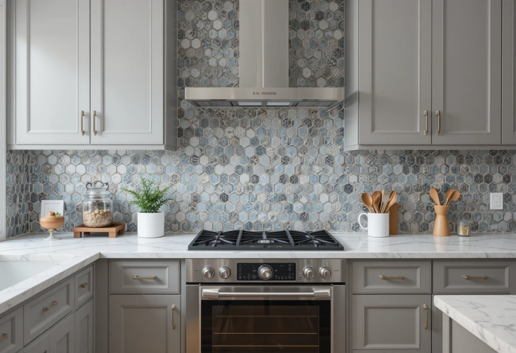Charming Beadboard Panels That Hug Warmly, Gray Kitchen Backsplash Ideas.