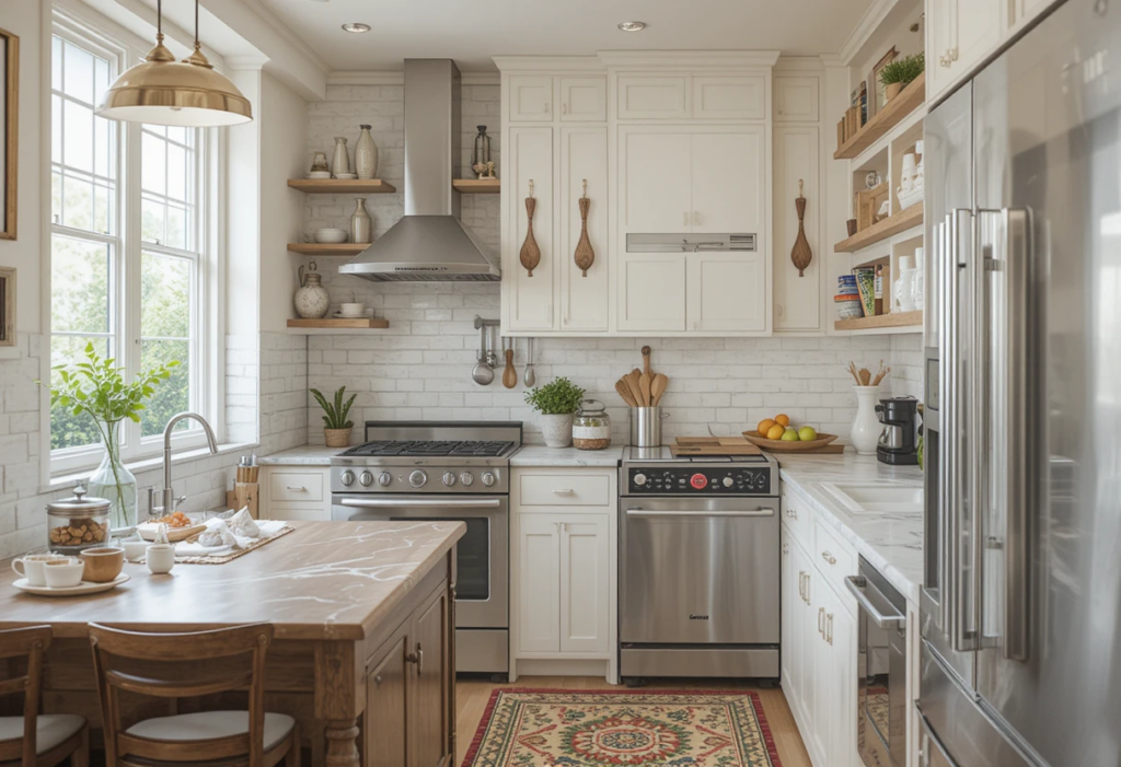 Fix Corners with Easy Tricks, Small Space Kitchen Ideas.