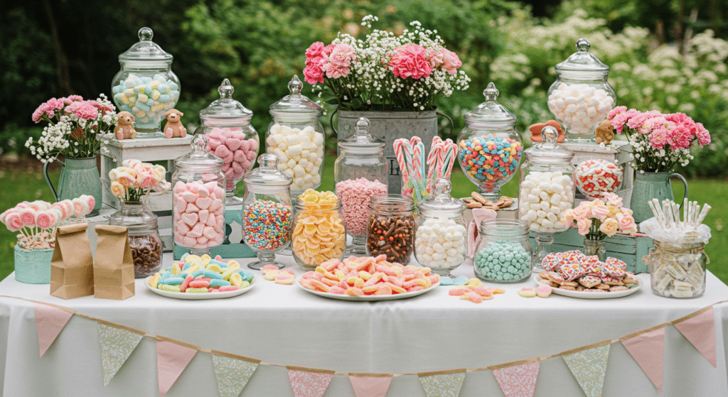 Kid-Friendly Candy Table Ideas for Weddings, Irresistible Candy Table Ideas for Weddings That Wow Guests
