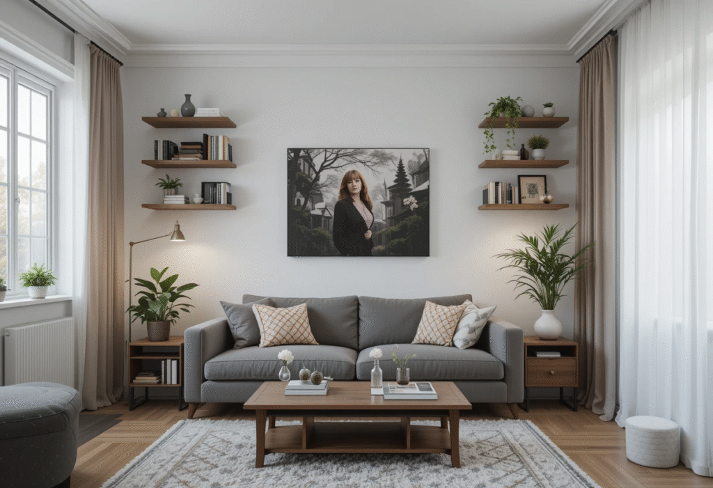 Under-Furniture Storage Hacks, Brilliant Very Small Apartment Living Room Ideas