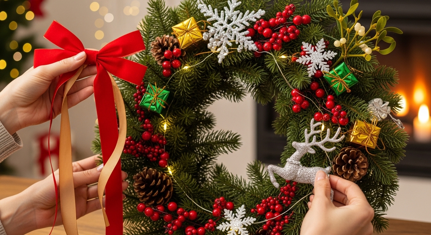 You are currently viewing Christmas Wreath Decorating Ideas That Bring Joy To Every Door