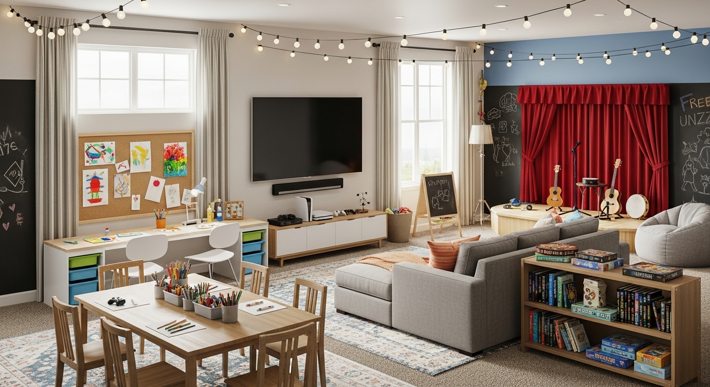Read more about the article OLDER KIDs’ PLAYROOM IDEAS