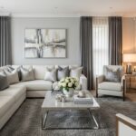 Classy Cream and Grey Living Room Ideas