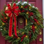 Christmas Front Door Wreath Ideas To Welcome The Holidays In Style