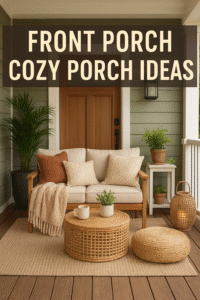 Read more about the article Front Porch Cozy Porch Ideas