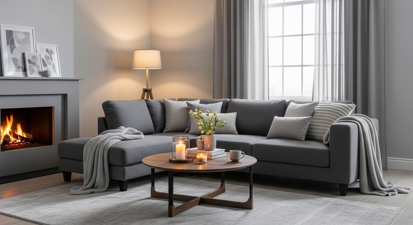 You are currently viewing Warm, cosy grey living room ideas that transform your space